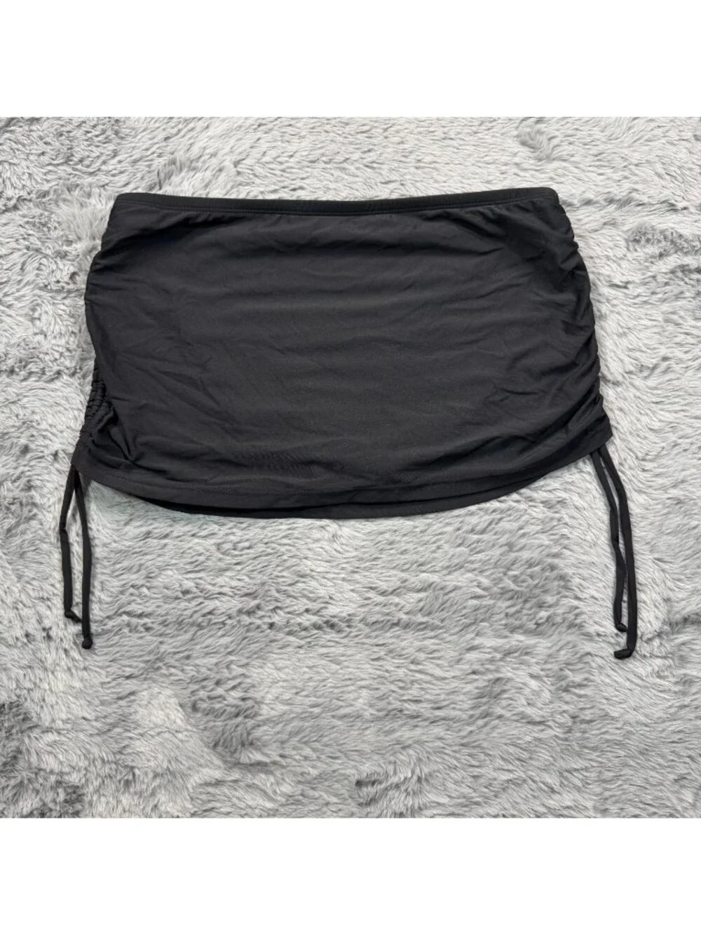 Apt. 9 Skort Women's S Black Nylon Swimwear Built-In Brief Beach Summer Stretch